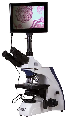 фотография Тринокулярен цифров микроскоп Levenhuk MED D30T LCD