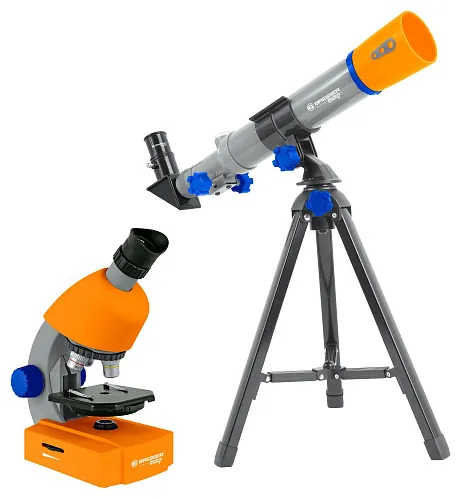 изображение Комплект микроскоп и телескоп Bresser Junior
