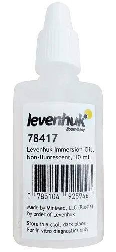 фотография Имерсионно масло Levenhuk, нефлуоресцентно, 10 ml