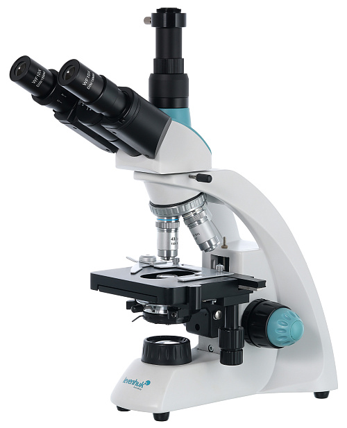 картинка Тринокулярен микроскоп Levenhuk 500T