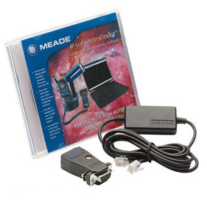снимка Комплект свързващи кабели Meade #506 със софтуера AutoStar Suite Astronomer Edition