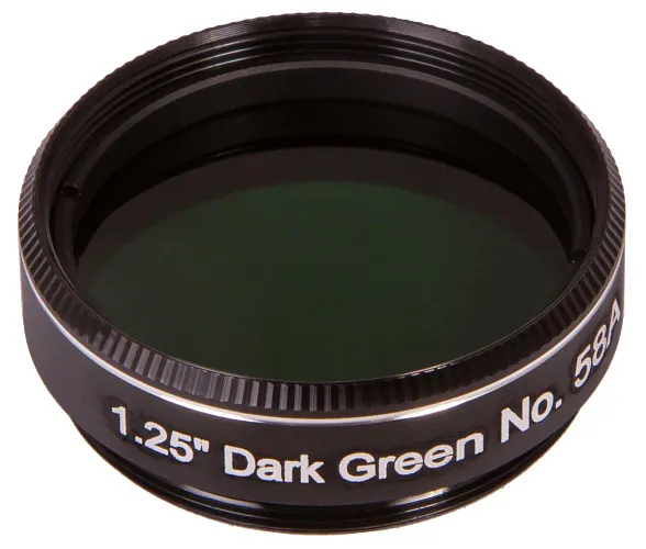 картинка Тъмнозелен филтър Explore Scientific N58A 1,25"