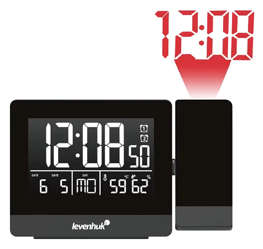 изображение Термометър с проектор и часовник Levenhuk Wezzer BASE L70