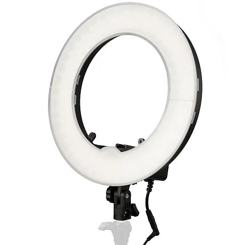 изображение Димируема LED лампа диск 45 W Bresser BR-RL12 за дневна светлина с чанта за носене