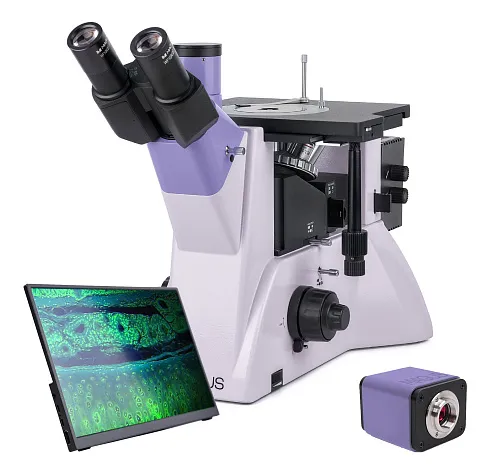 фотография Металургичен инвертиран цифров микроскоп MAGUS Metal VD700 LCD