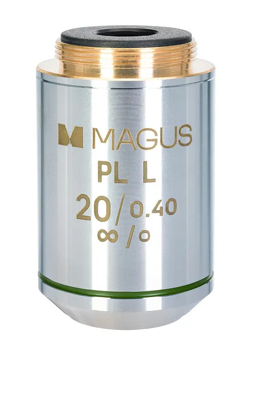 фотография Обектив MAGUS 20PLL 20х/0,40 Plan L WD 8,80 mm