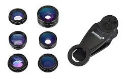 картинка Комплект лещи за смартфон Levenhuk Lens S7