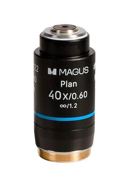 картинка Обектив MAGUS 40PL60V Plan 40х/0,60 ∞/1,2 H 60 mm,  1