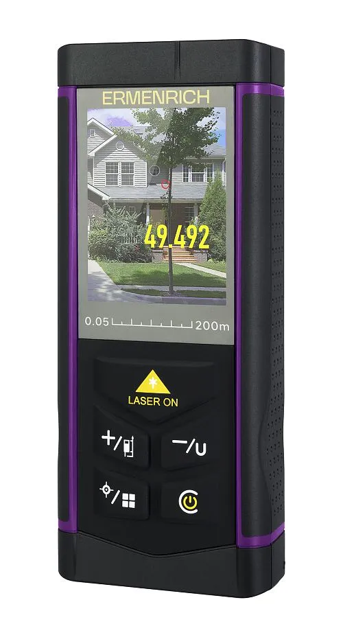 снимка Лазерен измерител Ermenrich PRO LR200, с камера