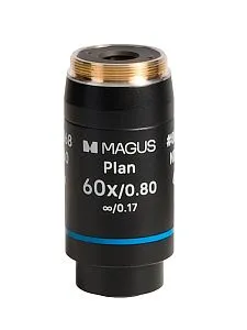 картинка Обектив MAGUS 60PL60 Plan 60х/0,80 ∞/0,17 H 60 mm