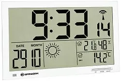 изображение Стенен часовник Bresser MyTime Jumbo LCD