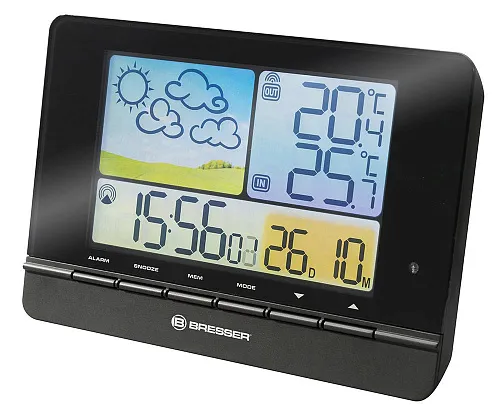 изображение Цветна метеорологична станция Bresser MeteoTrend