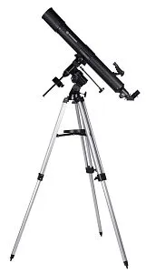 снимка Телескоп Bresser Quasar 80/900 EQ с адаптер за смартфон