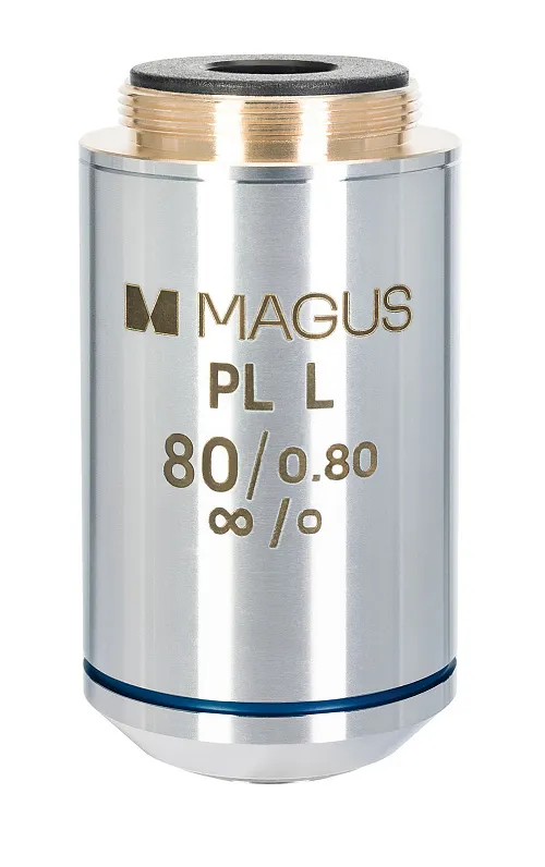 изображение Обектив MAGUS 80PLL 80х/0,80 Plan L WD 1,25 mm