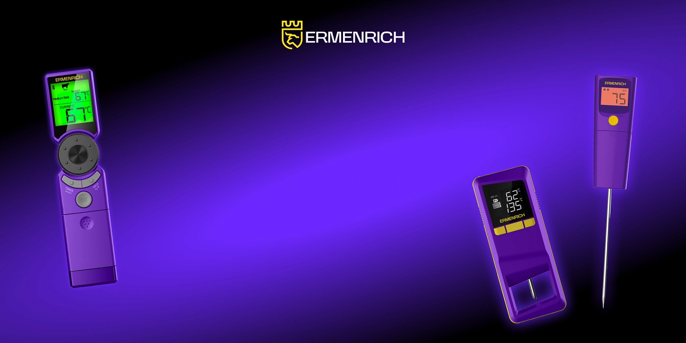Ново! Термометри за месо Ermenrich BBQ
