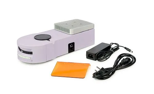 изображение Епи-флуоресцентна приставка MAGUS Epi-FL05 LED, флуоресцентни филтърни кубчета B/G/UV/R,  1