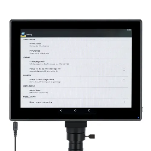 снимка Цифров тринокулярен микроскоп Levenhuk MED D45T LCD,  16
