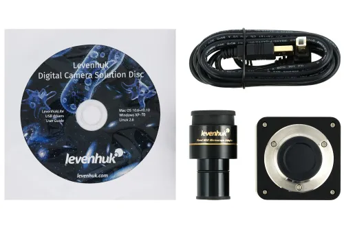 снимка Цифров тринокулярен микроскоп Levenhuk MED D45T,  7