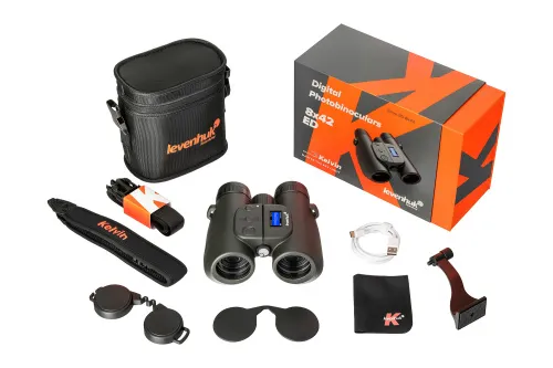 картинка Цифров фотобинокъл Levenhuk Kelvin Snap ED 8x42,  2