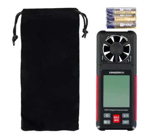фотография Цифров анемометър Ermenrich Seek DN10,  6