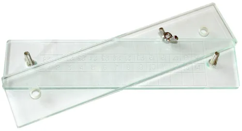 снимка Компресионно стъкло за трихинели Levenhuk CR10,  2