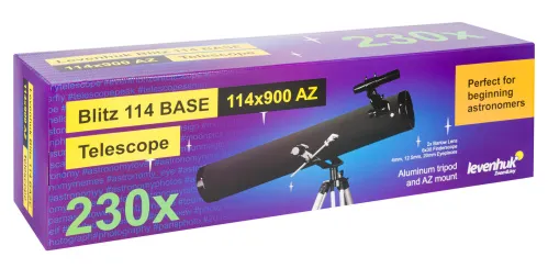 картинка Телескоп Levenhuk Blitz 114 BASE,  12