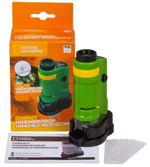 изображение Ръчен микроскоп Bresser National Geographic 20–40x,  2