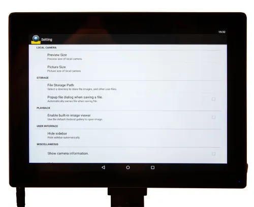 снимка Цифрова камера за микроскоп Levenhuk MED 5M с течнокристален дисплей 9,4",  6