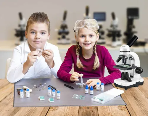 картинка Комплект за микроскопия Bresser Junior,  2