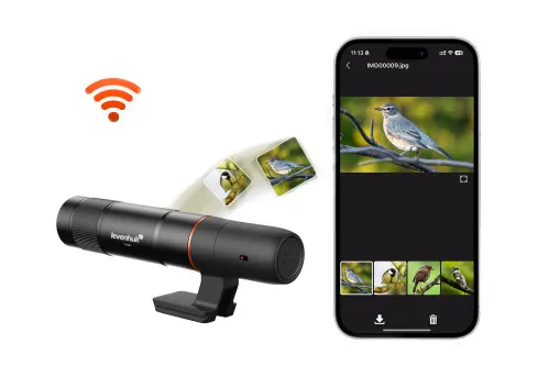 фотография Телекуляр с Wi-Fi Levenhuk Kelvin TLC60,  2