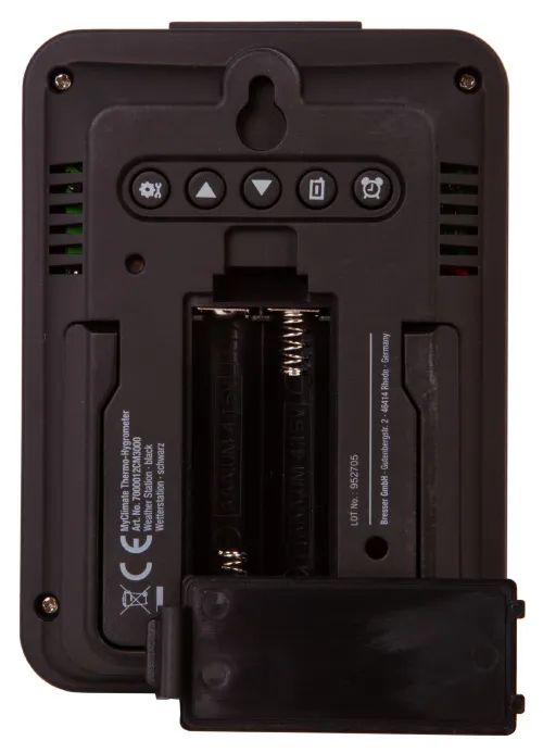 снимка Часовник за термо- / хигрометър Bresser MyClimate, бял,  10