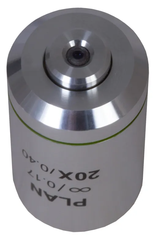 изображение Планахроматичен обектив с корекция до безкрайност Levenhuk MED 20x,  4