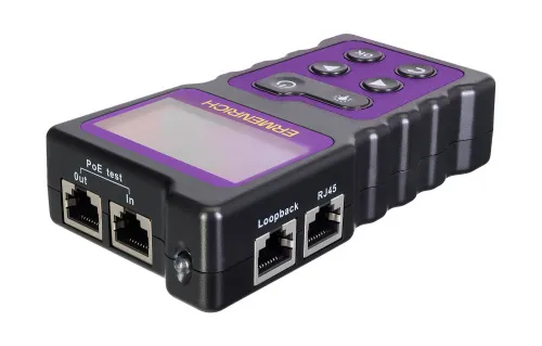 фотография PoE тестер Ermenrich NetGeeks NP25,  8