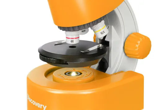 снимка Микроскоп Levenhuk Discovery Micro с книга,  13