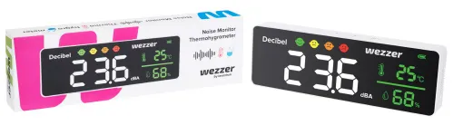 снимка Термохигрометър с монитор за звук Levenhuk Wezzer Teo TH70,  3