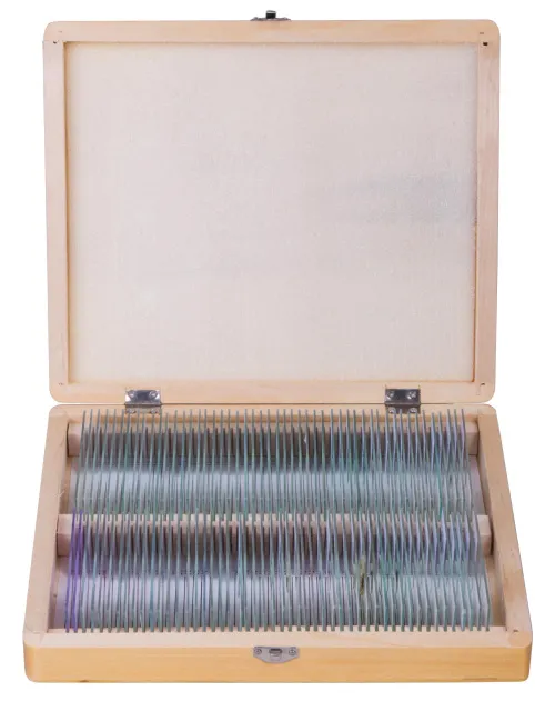 снимка Подготвени проби Bresser, комплект 100 бр., с калъф,  2