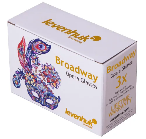 снимка Театрален бинокъл Levenhuk Broadway 325C с верижка,  13