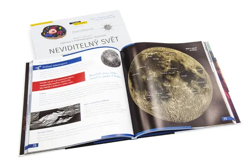 изображение Познавателна книга „Космос. Микросвят“ (двутомно издание). С твърди корици,  4