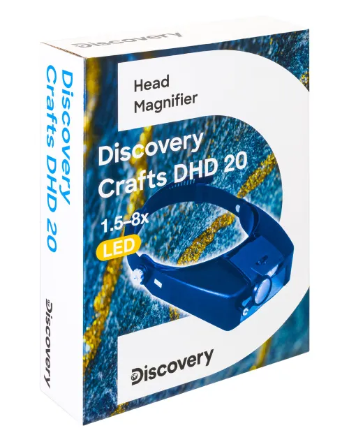снимка Лупа за глава Levenhuk Discovery Crafts DHD 20,  10