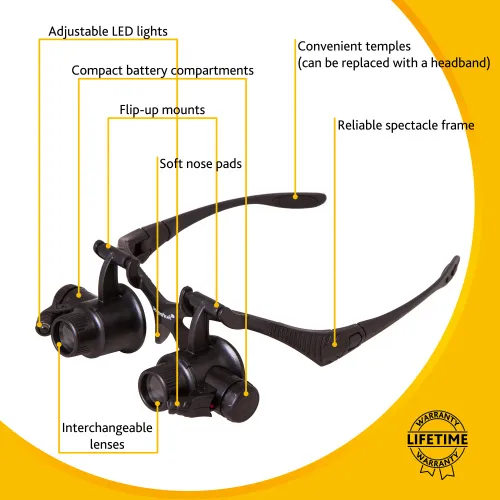 картинка Увеличителни очила Levenhuk Zeno Vizor G4,  13