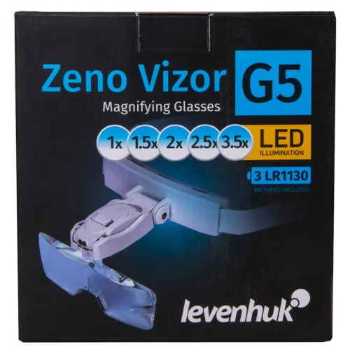 изображение Увеличителни очила Levenhuk Zeno Vizor G5,  12