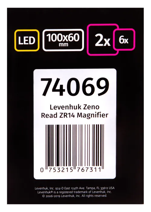 снимка Лупа Levenhuk Zeno Read ZR14,  14