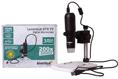 картинка Цифров микроскоп Levenhuk DTX TV,  2