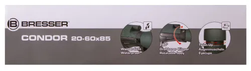 картинка Зрителна тръба Bresser Condor 20–60x85,  18