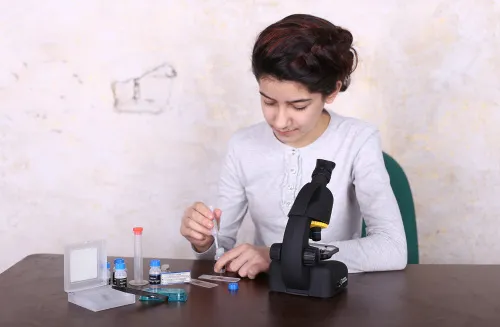 изображение Микроскоп Bresser National Geographic 40–640x с адаптер за смартфон,  11