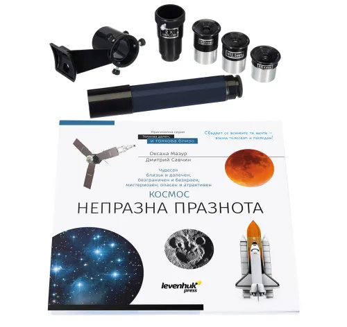 картинка Телескоп Levenhuk Discovery Spark 114 AZ с книга,  3