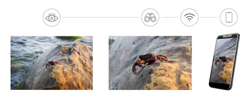 изображение Цифров фотомонокъл Levenhuk Kelvin Snap ED 8x42,  6