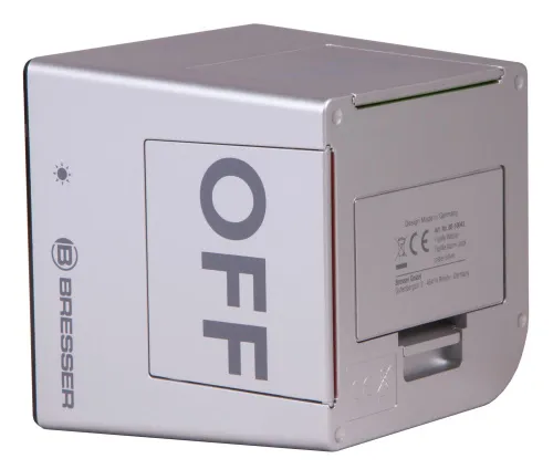 снимка Настолен будилник Bresser FlipMe Alarm Clock, сребрист,  7