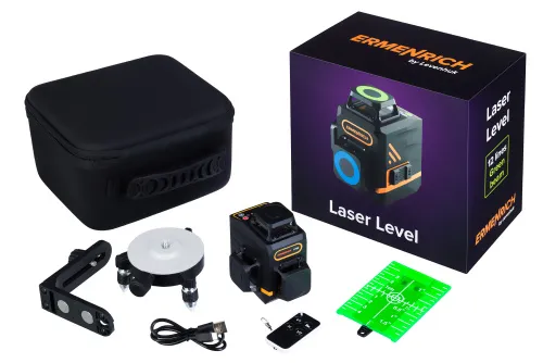 снимка Лазерен нивелир Ermenrich PRO LV60,  2