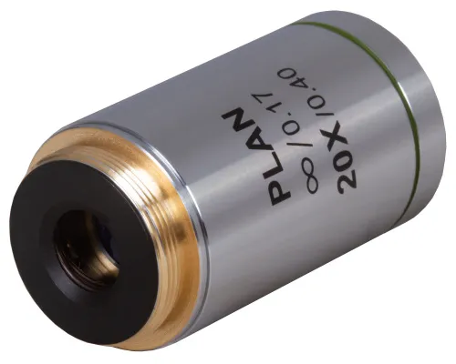 изображение Планахроматичен обектив с корекция до безкрайност Levenhuk MED 20x,  3